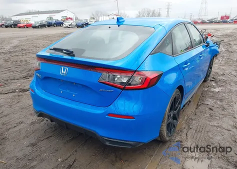 2024 Honda Civic Sport из США, поврежденный, VIN 19XFL2H82RE012095